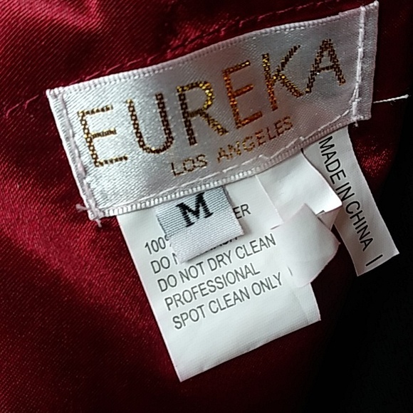 Eureka Fashion Embellished Chiffon A-line Cocktail Mini Dress. Size M - Picture 12 of 17